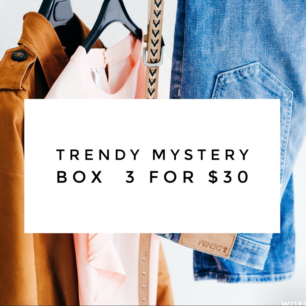3 for $30 Trendy Style Mystery Box